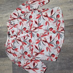Zac and Rachel Sheer Floral Top Women'sSize Small